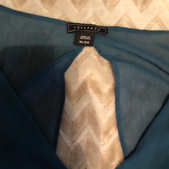 Flowy Teal Tank - Picture 3 of 3